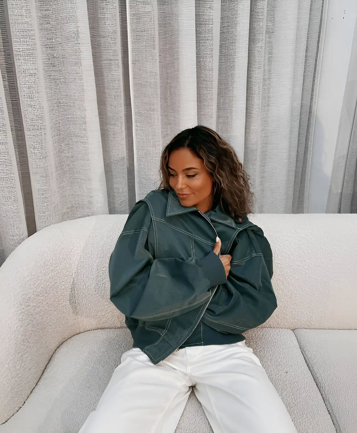 Zoë |  Bomber Jacket