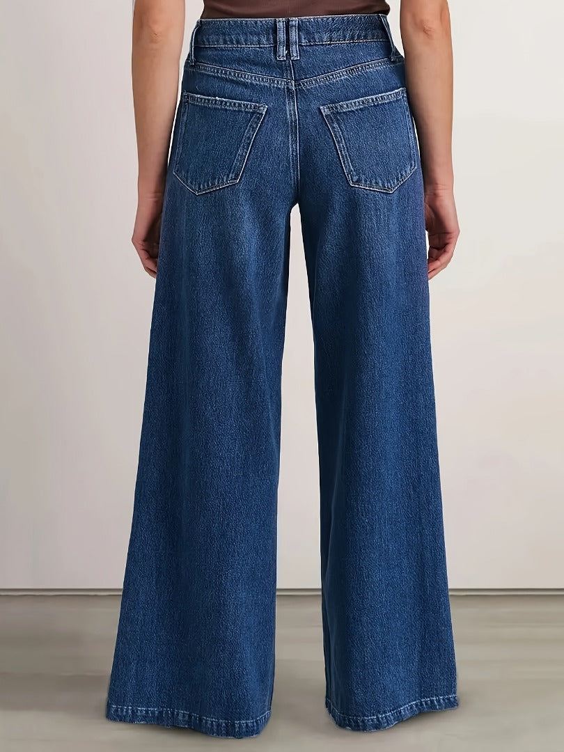 Luna | Wide Leg Denim Jeans