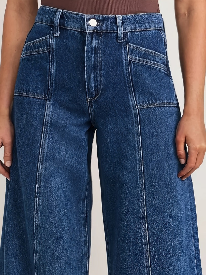 Luna | Wide Leg Denim Jeans